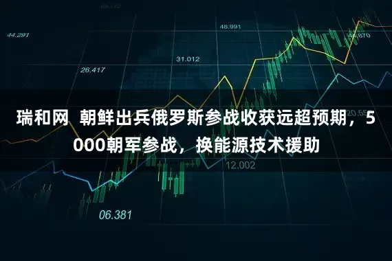 瑞和网  朝鲜出兵俄罗斯参战收获远超预期，5000朝军参战，换能源技术援助
